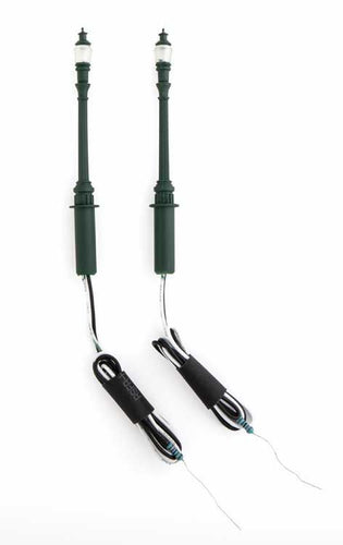 LED Streetlight Set (2) Cast Iron Column Style