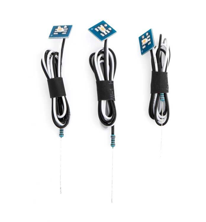 LED Small Building Light Set (3) Natural White