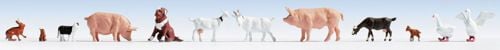 Farmhouse Animals (12) Figure Set