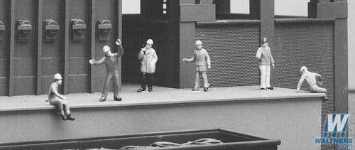 Steel Mill Loading Crew (6) Figure Set
