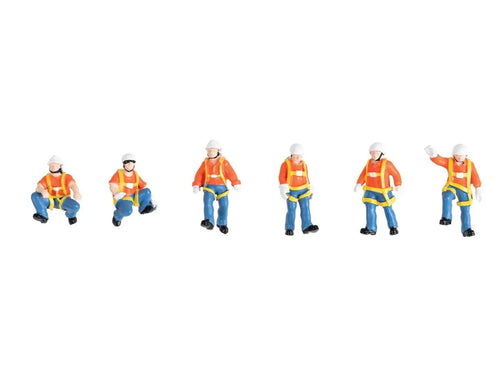 Transload Facility Trackside Workers (6) Figure Set
