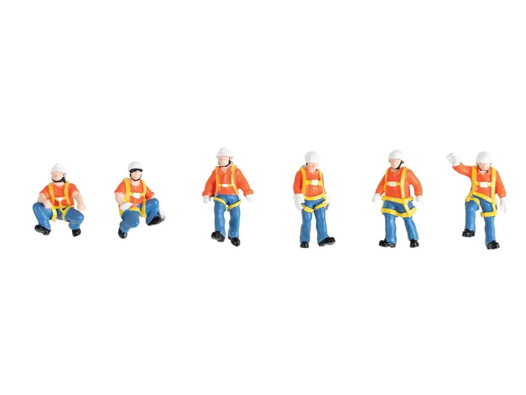 Transload Facility Trackside Workers (6) Figure Set