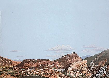 Instant Horizons Background Desert to Mountain 60x90cm