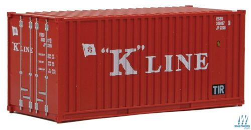 20' Container with Flat Panel K-Line