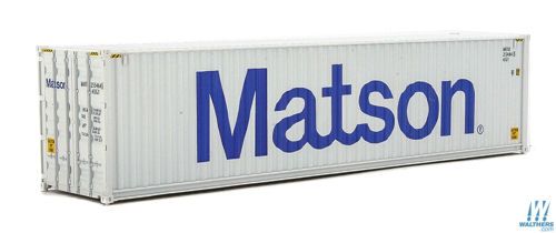40' Hi-Cube Corrugated Side Container Matson