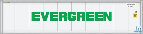 40' Hi-Cube Smooth Side Reefer Container Evergreen