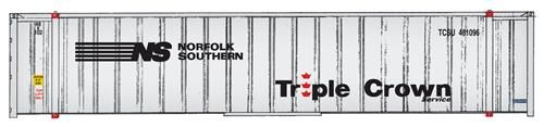 48' Ribside Exterior Post Container NS (Triple Crown)