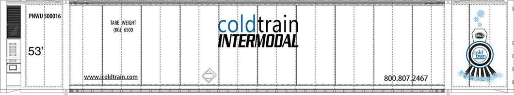 53' Reefer Container Cool Train