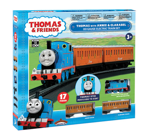 Thomas with Annie & Clarabel OO Scale Electric Train Set