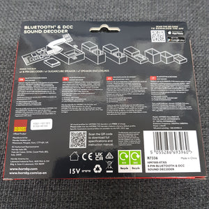 HM7000-8TXS: Bluetooth & DCC Sound Decoder (8-pin) - Hornby R7336