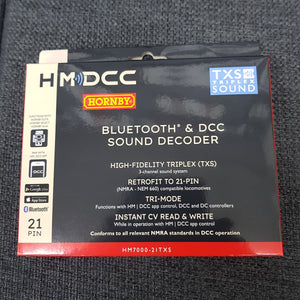 HM7000-21TXS: Bluetooth & DCC Sound Decoder (21-pin) - Hornby R7322 - New for 2023