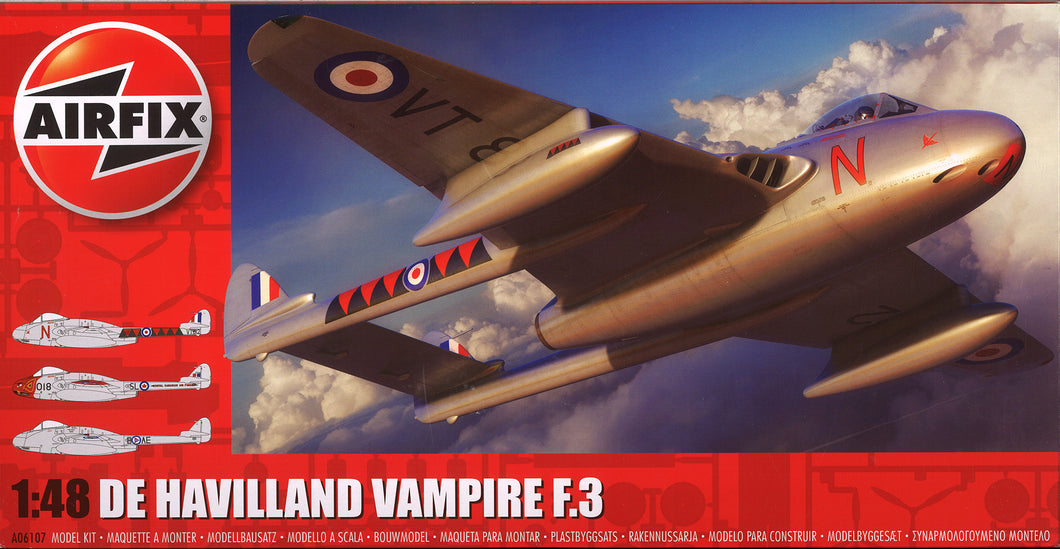 de Havilland Vampire T.3 - A06107 - LAST CHANCE TO BUY