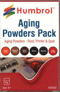Aging powders mixed pack - 6 x 9ml