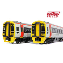 Load image into Gallery viewer, Class 158 2-Car DMU 158839 Transport for Wales - Bachmann -31-497SF - Scale OO
