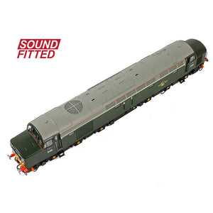 Class 40 Centre Headcode D345 BR Green (Small Yellow Panels) - Bachmann -32-491SF - Scale OO