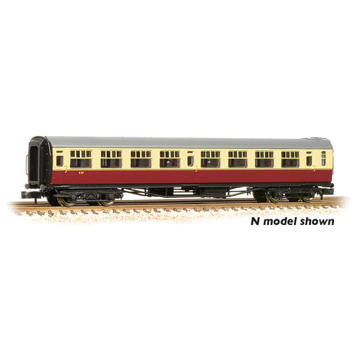 SR Bulleid Third Corridor 15'' Vents BR Crimson & Cream