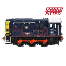 Load image into Gallery viewer, Class 08 08833 'Liverpool Street Pilot' BR/GER Lined Blue (Early Em.) - Bachmann -371-015ESF
