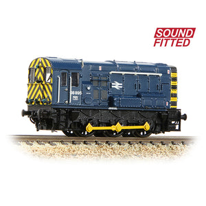 Class 08 08895 BR Blue - Bachmann -371-015FSF - Scale N