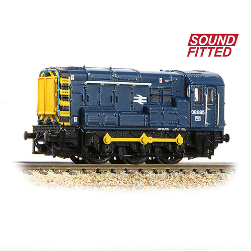 Class 08 08895 BR Blue