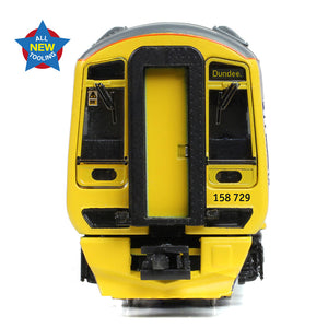 Class 158 2-Car DMU 158729 ScotRail Saltire - Bachmann -371-851A - Scale N