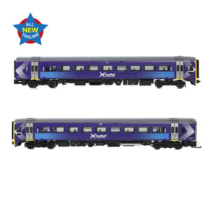 Class 158 2-Car DMU 158729 ScotRail Saltire - Bachmann -371-851A - Scale N