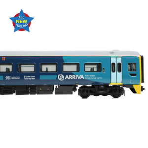 Class 158 2-Car DMU 158824 Arriva Trains Wales (Revised) - Bachmann -371-854 - Scale N