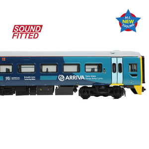 Class 158 2-Car DMU 158824 Arriva Trains Wales (Revised) - Bachmann -371-854SF - Scale N