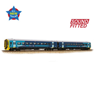 Class 158 2-Car DMU 158824 Arriva Trains Wales (Revised) - Bachmann -371-854SF - Scale N