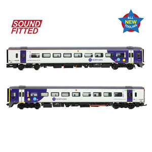 Class 158 2-Car DMU 158861 Northern - Bachmann -371-858ASF - Scale N