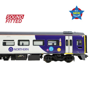 Class 158 2-Car DMU 158861 Northern - Bachmann -371-858ASF - Scale N