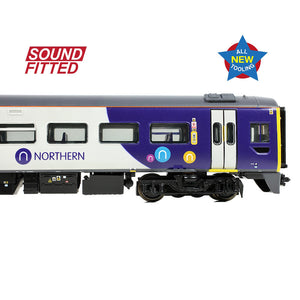 Class 158 2-Car DMU 158844 Northern - Bachmann -371-858SF - Scale N