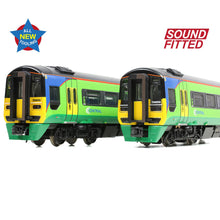 Load image into Gallery viewer, Class 158 2-Car DMU 158856 Central Trains - Bachmann -371-862SF - Scale N
