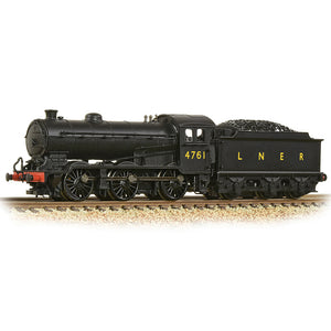 LNER J39 with Stepped Tender 4761 LNER Black (LNER Revised) - Bachmann -372-400A