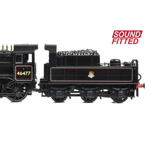 LMS Ivatt 2MT 46477 BR Lined Black (Early Emblem) - Bachmann -372-626ASF - Scale N