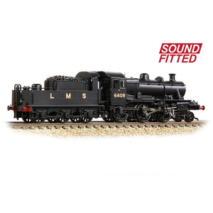 LMS Ivatt 2MT 6409 LMS Black - Bachmann -372-627BSF - Scale N