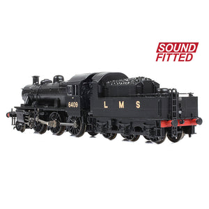 LMS Ivatt 2MT 6409 LMS Black - Bachmann -372-627BSF - Scale N