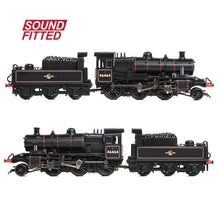 Load image into Gallery viewer, LMS Ivatt 2MT 46464 BR Lined Black (Late Crest) - Bachmann -372-628BSF - Scale N
