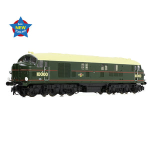 LMS 10000 BR Lined Green (Late Crest) - Bachmann -372-916 - Scale N