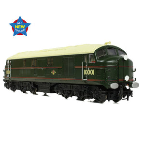 LMS 10001 BR Lined Green (Late Crest) - Bachmann -372-917 - Scale N