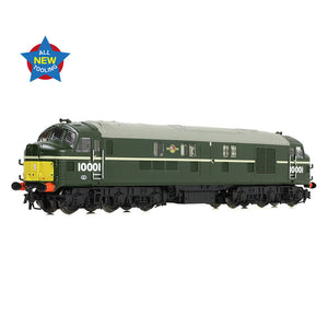 LMS 10001 BR Green (Small Yellow Panels) - Bachmann -372-918 - Scale N