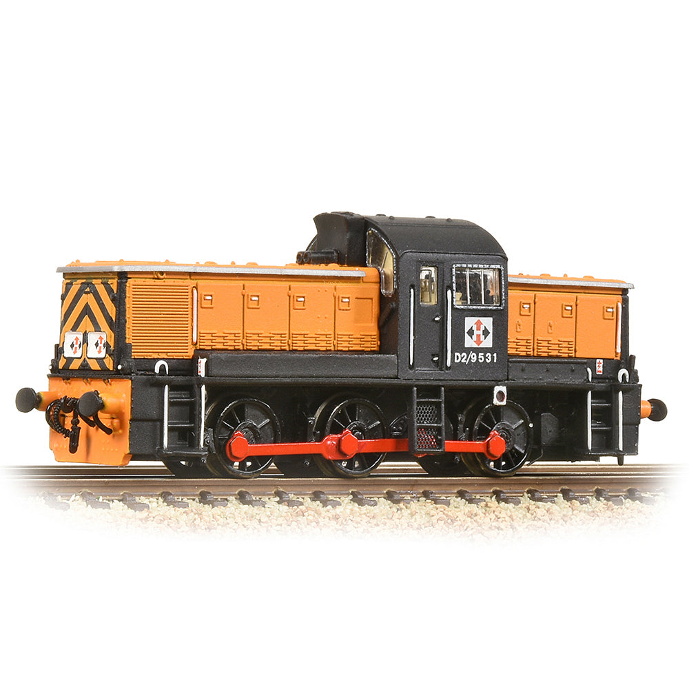 Class 14 D2/9531 NCB British Oak Orange & Black