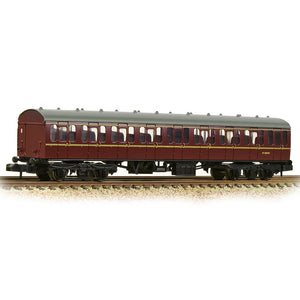 BR Mk1 57ft 'Suburban' SO Second Open BR Maroon - Bachmann -374-291C