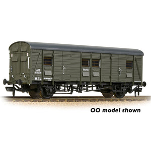 SR CCT Covered Carriage Truck BR Departmental Olive Green - Bachmann -374-419