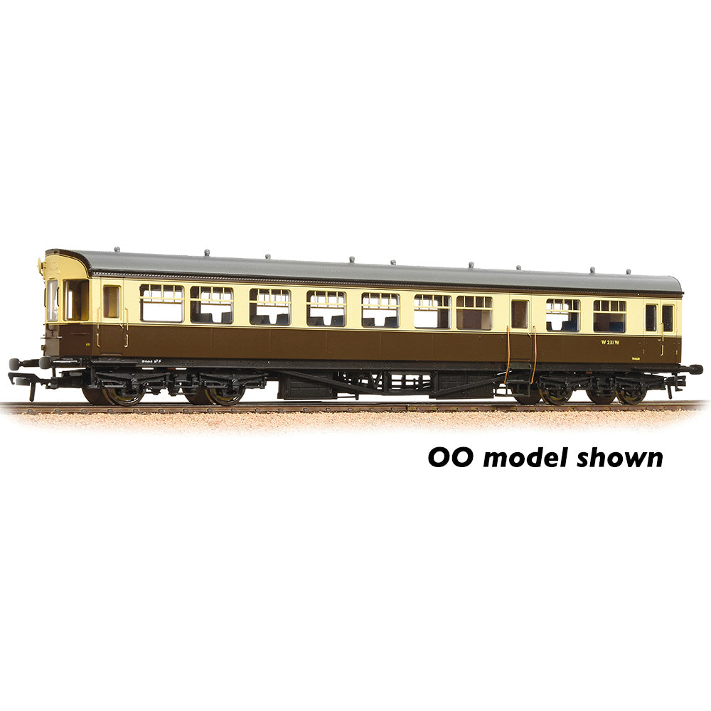 GWR Hawksworth Auto-Trailer BR (WR) Chocolate & Cream