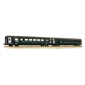 BR Mk3 'Night Riviera' 2-Coach Pack GWR Green (FirstGroup) - Pack A - Bachmann -374-997 - Scale N