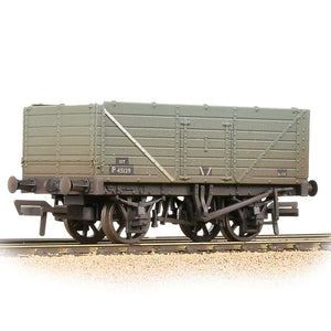 7 Plank Wagon End Door BR Grey (Early) [W] - Bachmann -377-078C