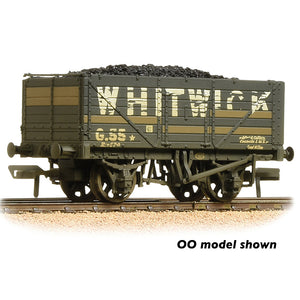 7 Plank Wagon End Door 'Whitwick' Grey [W, WL] - Bachmann -377-094