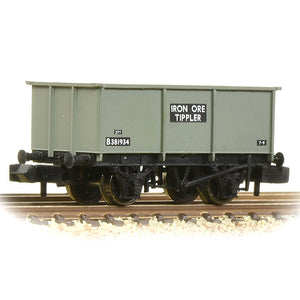 BR 27T Steel Tippler Wagon BR Grey (Early) 'Iron Ore' - Bachmann -377-275C