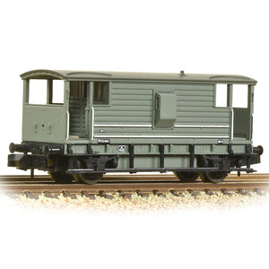 LMS 20T Brake Van BR Grey (Early) - Bachmann -377-301D