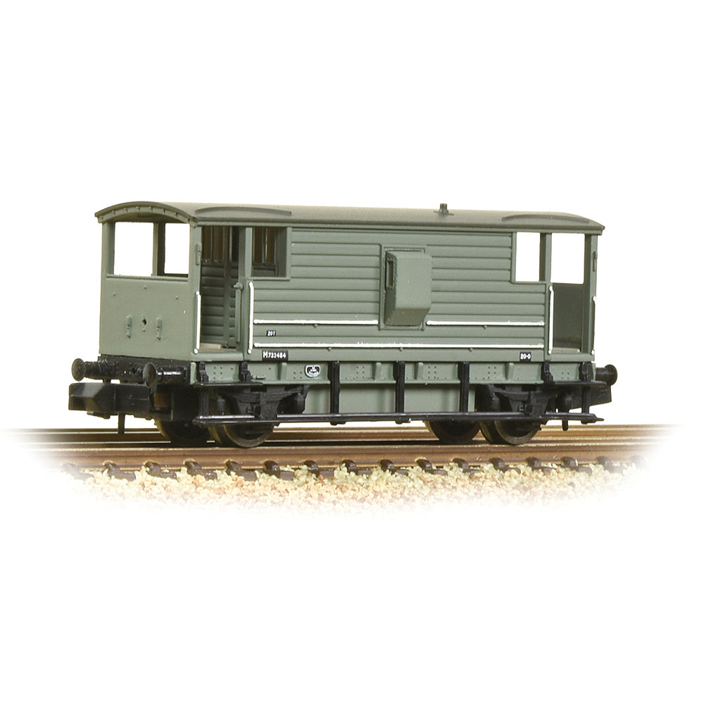 LMS 20T Brake Van BR Grey (Early)